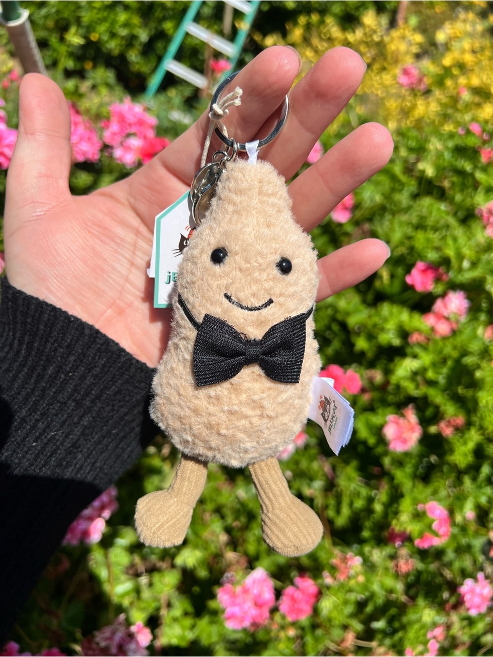 GROOM PEANUT PLUSH KEYCHAIN